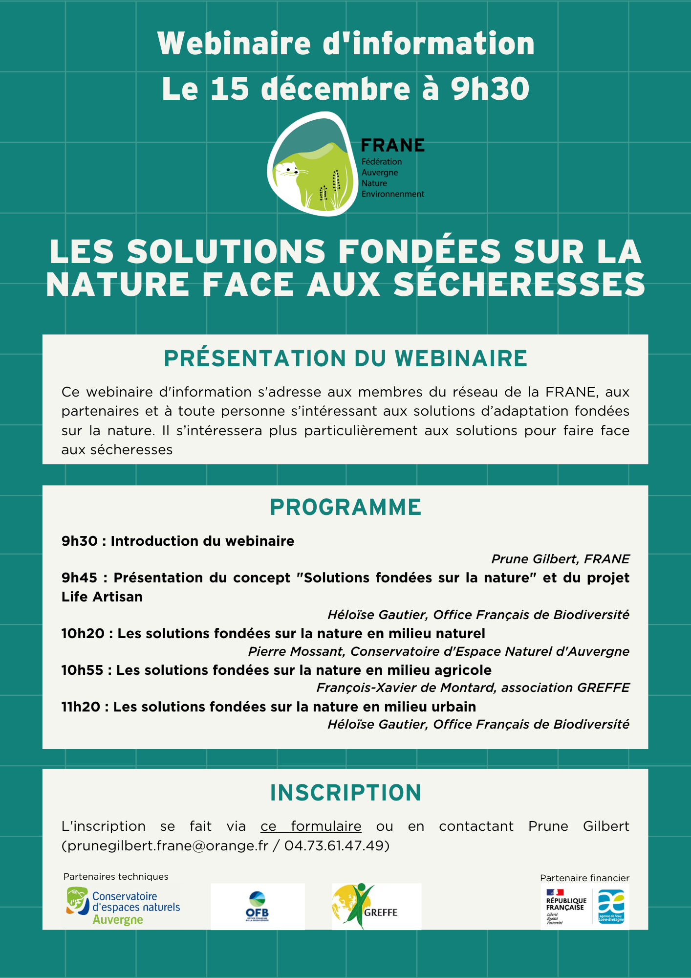 Webinaire dinformation