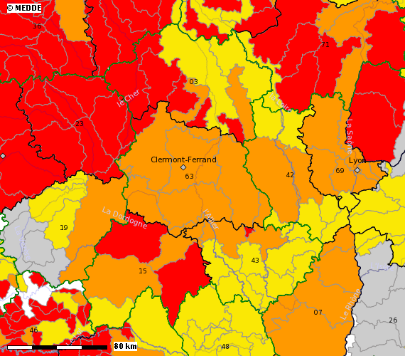 ÉTAT DES ARRÊTÉS DE LIMITATION DES USAGES DE LEAU AU 12 08 2019