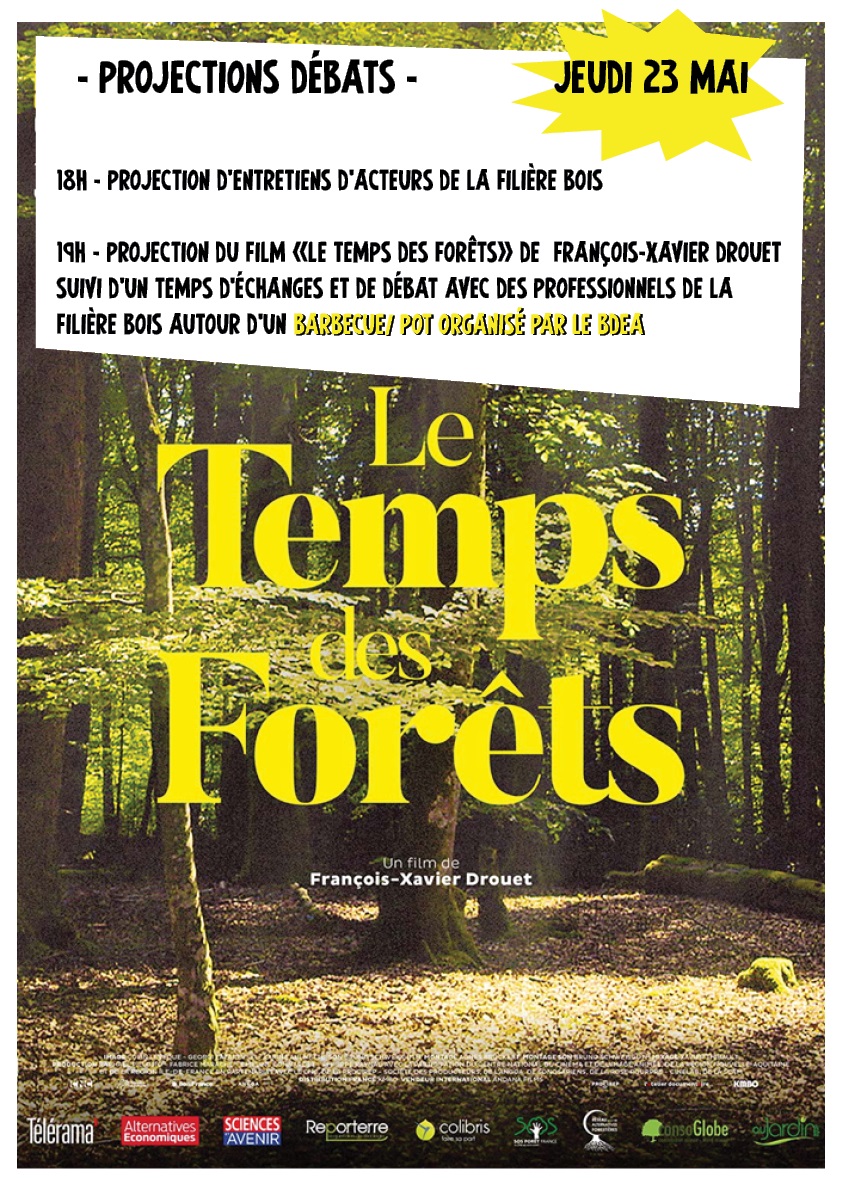 Le temps des forets affiche